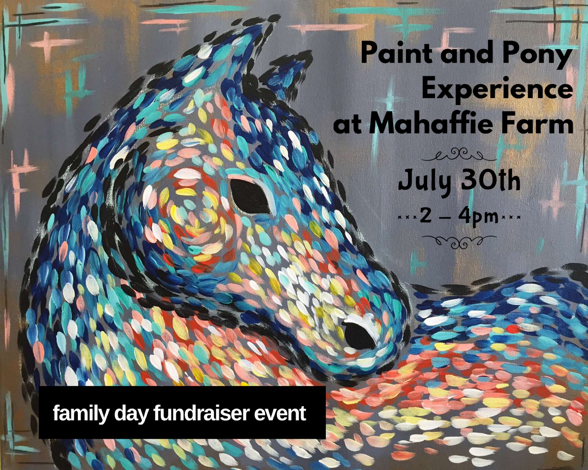 Paint and Pony Experience at Mahaffie Stagecoach Stop and Farm